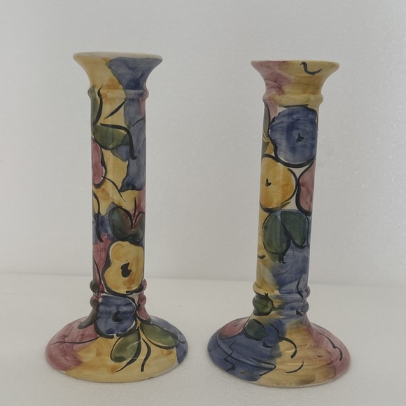 Jay Willfred Ceramic Taper Candle Holders Div of Andrea‎ by Sadek - Picture 4 of 12